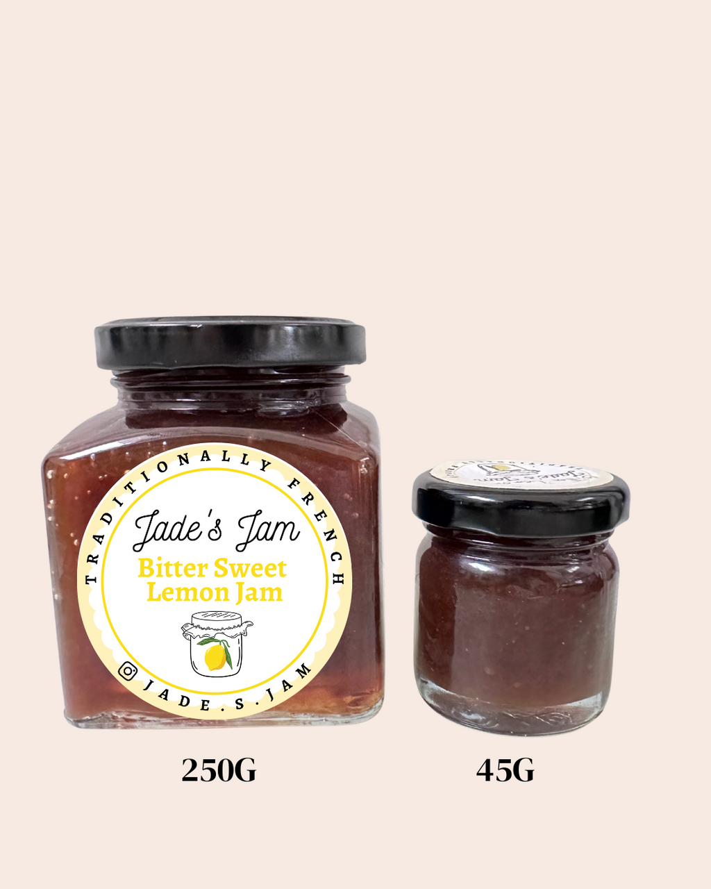 Jade's Jam Bitter Lemon Jam, made in Pakistan the French way