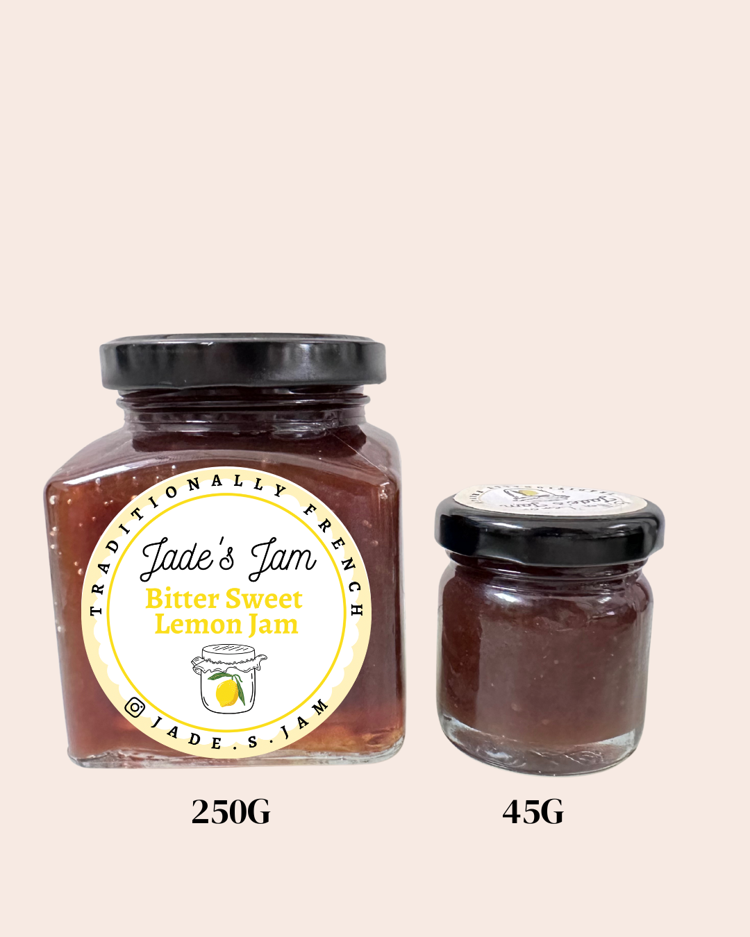 Jade's Jam Bitter Lemon Jam, made in Pakistan the French way