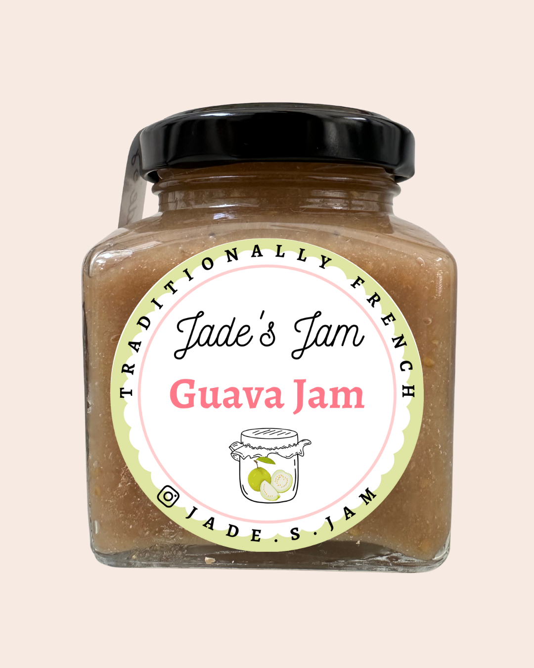 Jar of Jade's Jam Guava Jam