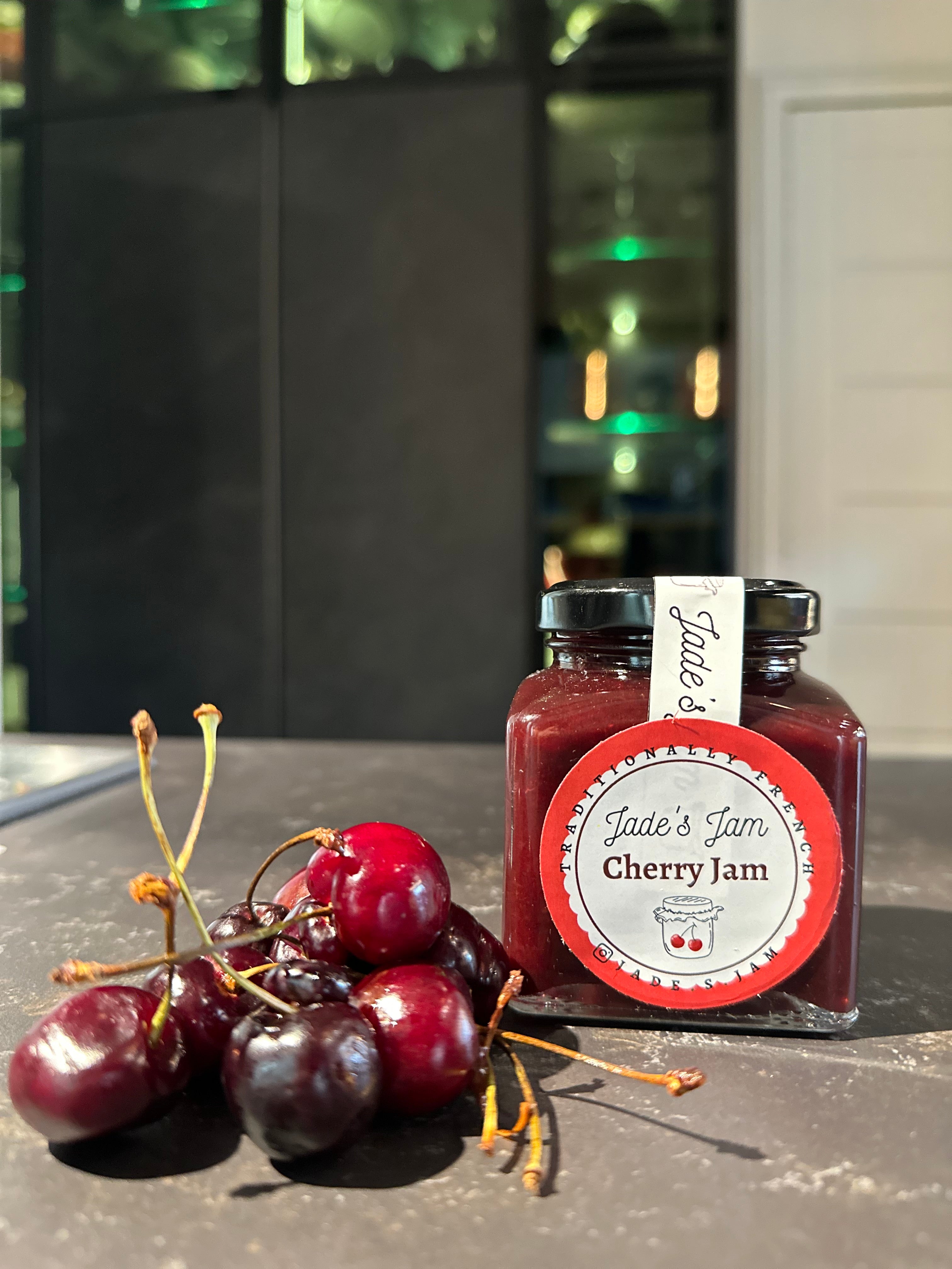 Jade's Jam French Cherry Jam, made in Pakistan the French way