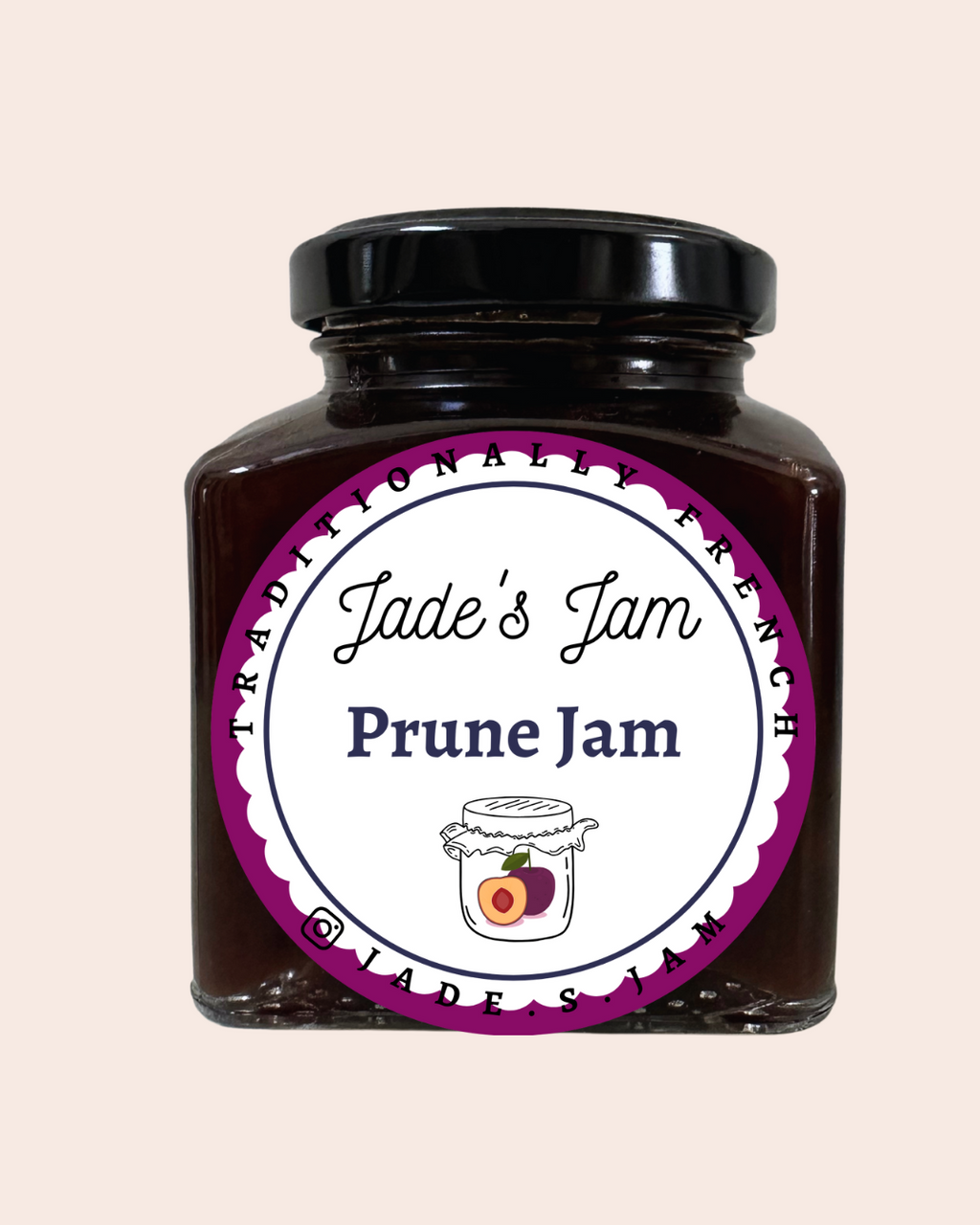 Jade's Jam Prune Jam, made in Pakistan the French way