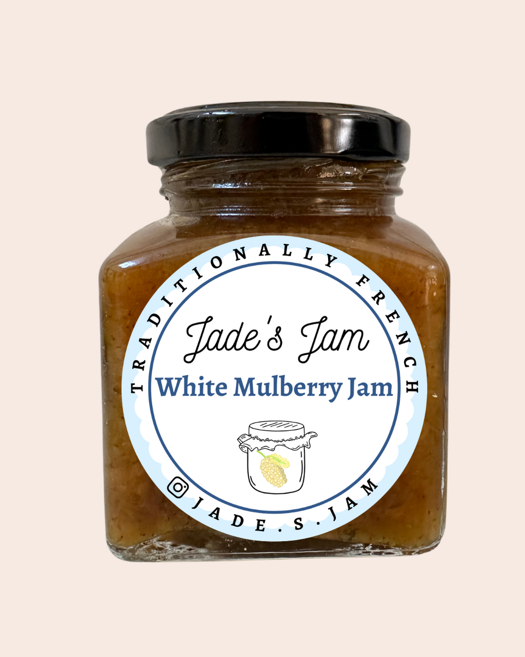 Jade's Jam White Mulberry Jam, made in Pakistan the French way